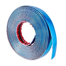 2X(20mm 5m Chrome  Moulding Strip Trim Self Adhesive Crash1506