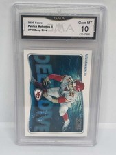2020 Score Deep Dive #PM Patrick Mahomes II Kansas City Chiefs GMA 10 Panini Tra
