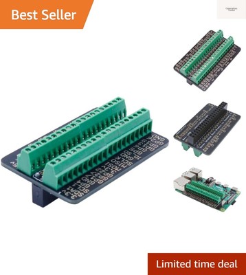 RPi GPIO Terminal Block Breakout Board Module Expansion Board Compatible with...