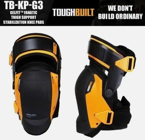 TOUGHBUILT  GelFit Fanatic Thigh Support Stabilization Knee Pads 1 Set
