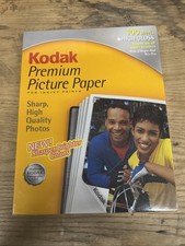 Kodak Premium Picture Paper 8.5 11 100 Sheets High Gloss Sealed BRAND NEW