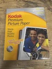 Kodak Premium Picture Paper 8.5×11 100 Sheets High Gloss Sealed BRAND NEW
