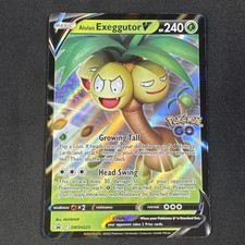 Carte promozionali Alolan Exeggutor V SWSH225 SWSH: Spada e Scudo Holo