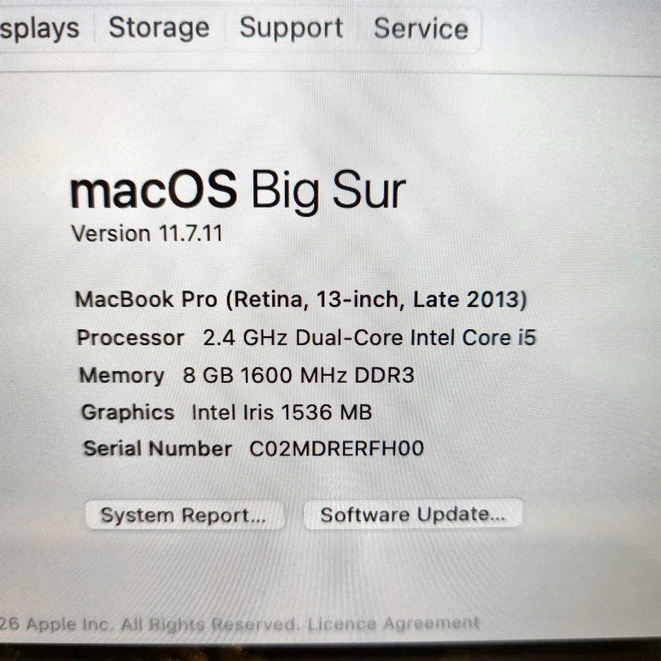 Apple MacBook Pro 13" 2014 · i5 · 8GB · 256GB, photo 2 of 5