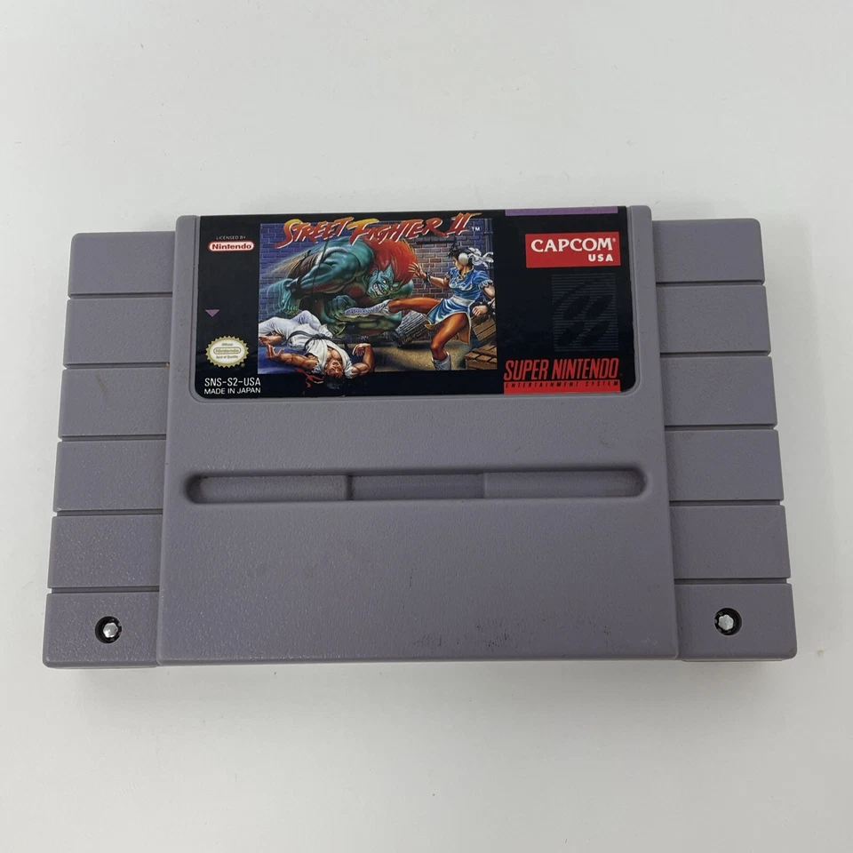 Vintage Street Fighter II 2 (Super Nintendo Entertainment System SNES) GAME ONLY - Image 2 of 4