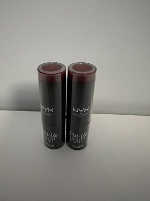 2 NYX Pin-Up Pout Lipstick PULS15 Revolutuion