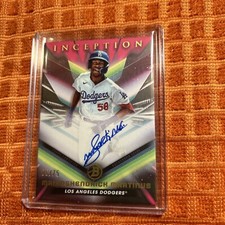 2023 Bowman Inception Mairoshendrick Martinus AUTO 06/75 - Dodgers