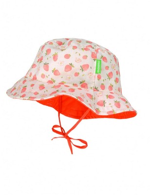 MaxiMo Bucket Hat Fischerhut Baby Mädchen Hut UV 15 ERDBEERE Gr. 45 47 53 NeU