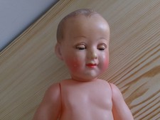 1 Sujet de communion baptême ancien en celluloïd garçon