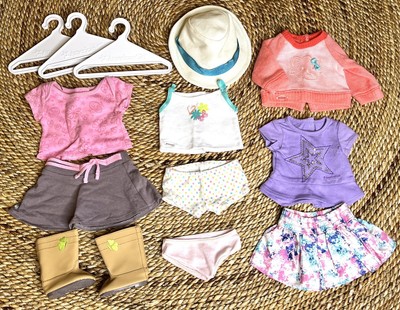 AMERICAN GIRL Clothing Lot Kitten Sweater Playful Skirt True Spirit ...