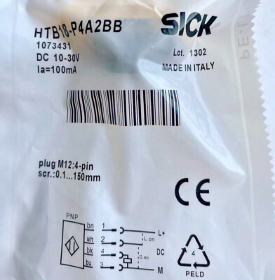 1PCS NEW For SICK HTB18-P4A2BB Photoelectric switch  Fast Shipping #