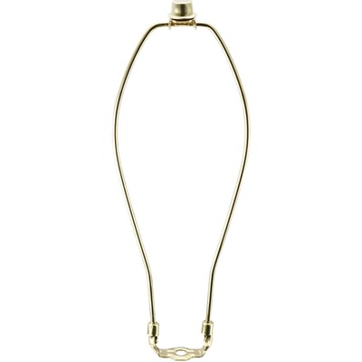 Lampe Harfe Finial Halter Set 12 Zoll Poliert Messing für Tisch und Stehleuchten