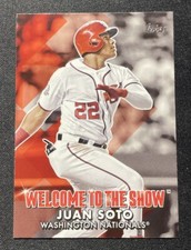 2022 Topps Series 1 Juan Soto Welcome to the Show WTTS-11
