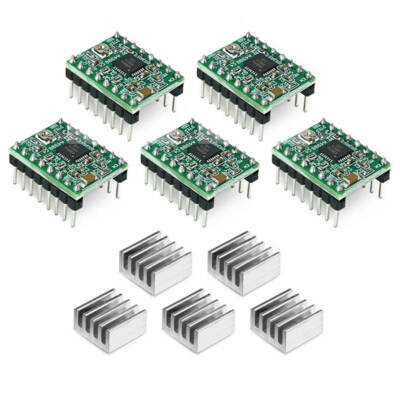 5x A4988 Stepper Motor Schrittmotor Treiber Driver 3D Drucker RepRap Ramps