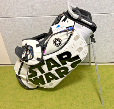 Star Wars Storm Trooper Stand Golf Club Bag Caddie Caddy White 9.0
