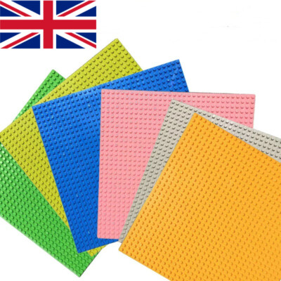 X-Large GRUNDPLATTE 50 x 50 Noppen 40 cm kompatibel Bausteine UK