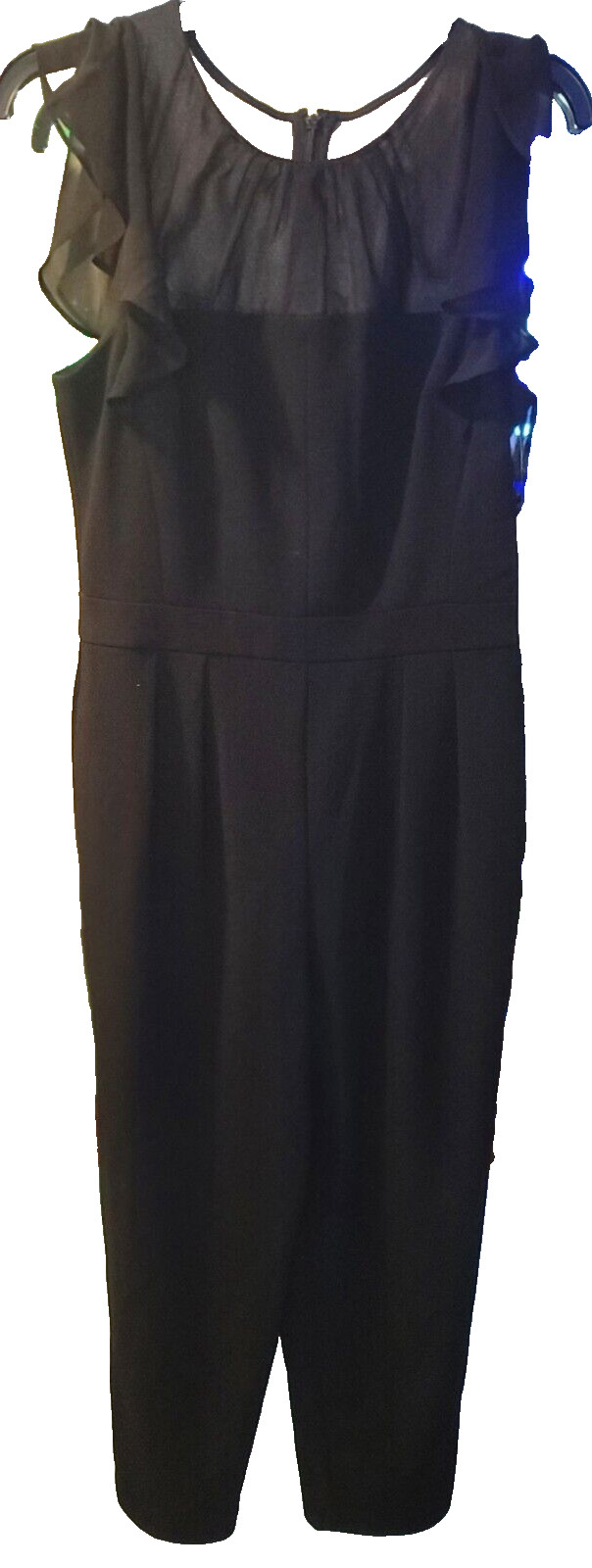 Women's Harper Rose Gathered Illusion Neck Jumpsuit Size 10 Last One