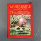 Atari 2600 1977 Gatefold Air-Sea Battle Rare