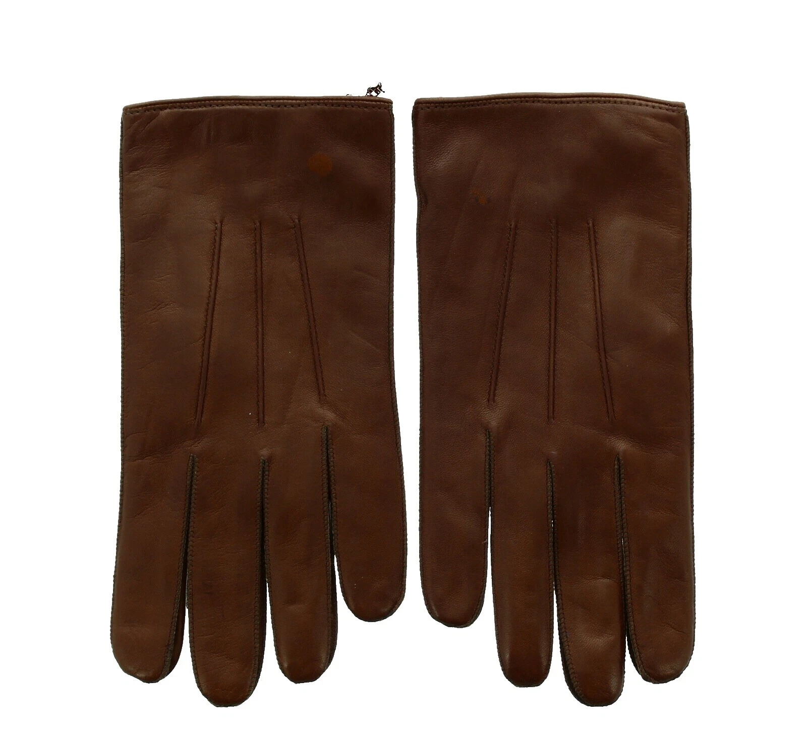 Coach talla S marrón Guantes y mitones para hombres