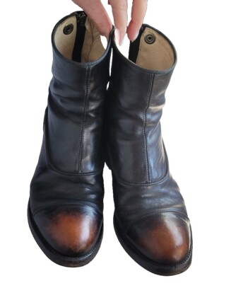 Alberto Fasciani Evita 501 Vintage black ankle boots sz 37