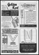 1944 Dutton Lainson Co Hastings Nebraska Golden Rod Pump Oilers Vintage Print Ad