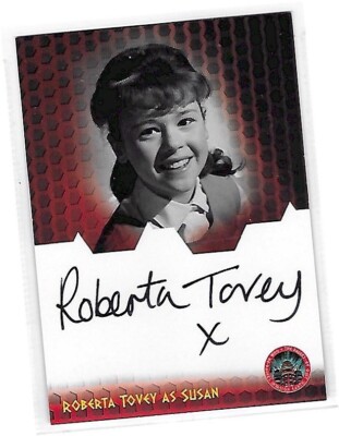 Dr Who Daleks Filme - DWRT Roberta Tovey - Susan - Autogramm/Autokarte (B)