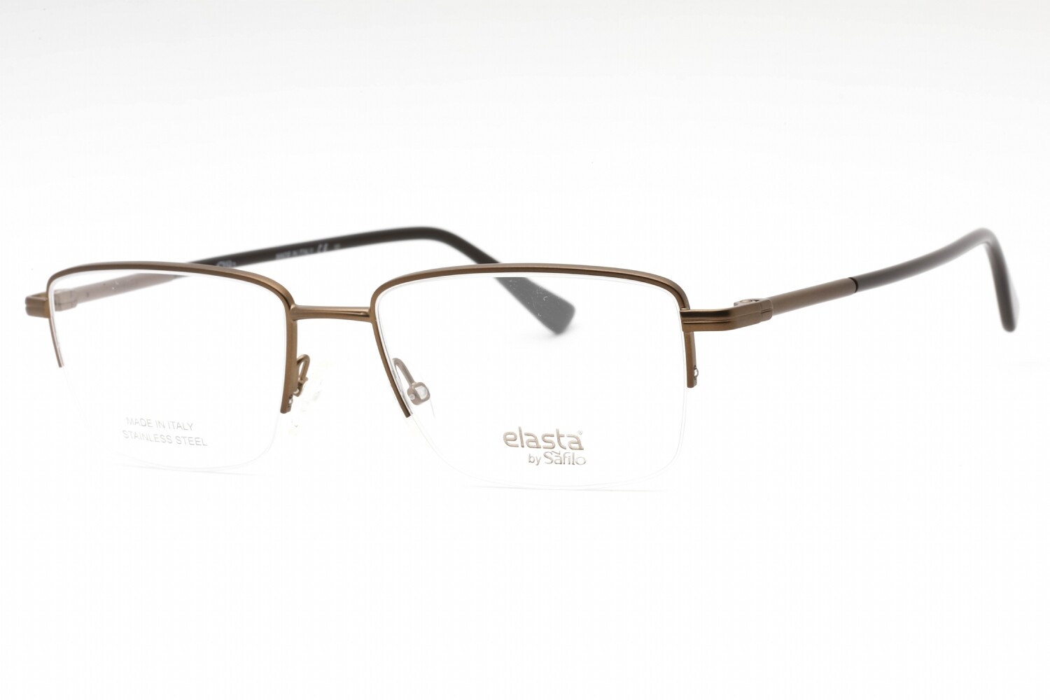 Мужские очки ELASTA E7249-4IN-54, размер 54 мм, 18 мм, 145 мм, коричневые