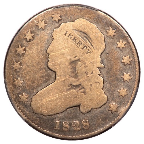 1828 Capped Bust Quarter 25/50 PCGS VG DET | eBay