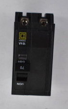 Square D Circuit Breaker 2 Pole 120/240VAC 10000 AMPS Max 8 AWG 10kA On/Off