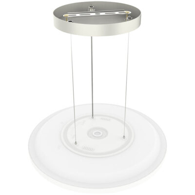 Luminea Decken-Hängehalterung für Leuchten SPL-240.app & SPL-230, bis 120 cm