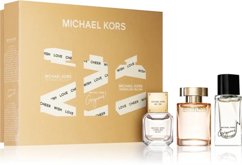 Michael kors mini perfume set deals