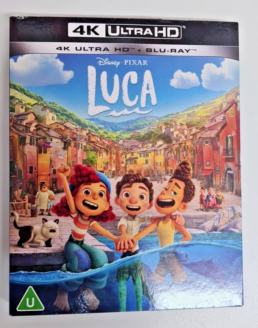 4K UHD BLU-RAY DISNEY LUCA BRAND NEW SEALED UK STOCK