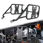 Steel Saddlebag Support Racks Side Mount Fit For Yamaha TW200 1987-2024 Black