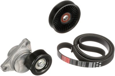 GATES K026PK1873 V-Ribbed Belt Set for CHEVROLET DAEWOO ZAZ