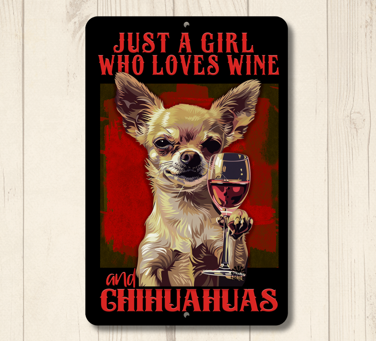 Just A Woman Who Loves Chihuahua And Coffee Funny T-Shirt Just A Woman Who Loves Chihuahua And Coffee Funny T-Shirt