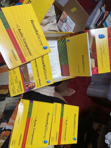 Rosetta Stone French Levels 1-3 Audio Companion Set CDs Version 3 - 第 4/9 張圖片