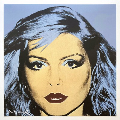 ANDY WARHOL RARE 1986 LMT ED LARGE FINE ART LITHOGRAPH PRINT