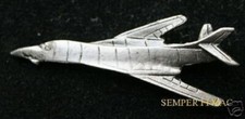 B-1 LANCER BOMBER AUTHENTIC PEWTER LAPEL HAT PIN UP MADE IN US AIR FORCE VETERAN