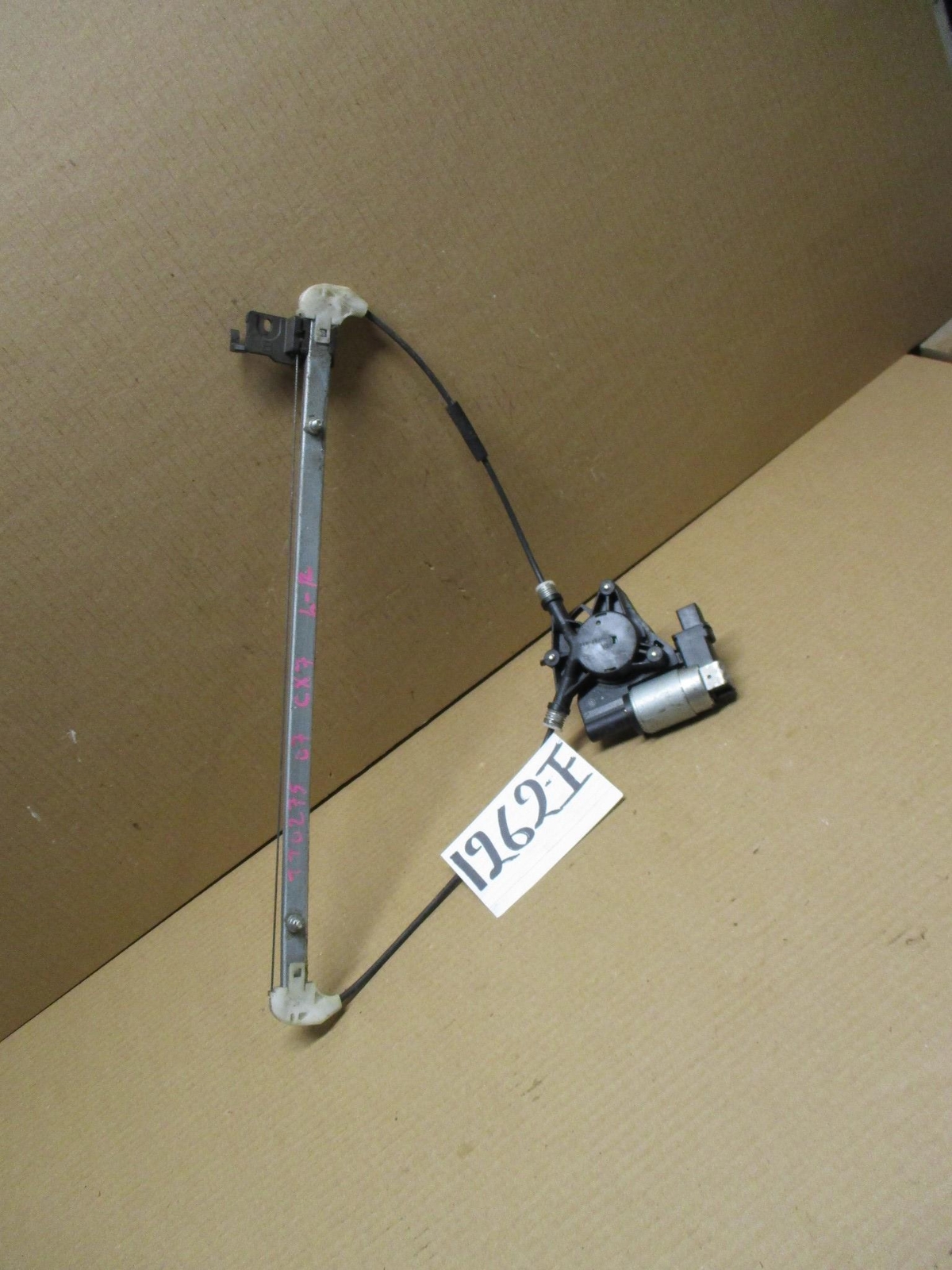 07 08 09 10 11 12 Mazda CX-7 REAR Driver Side Window Regulator W/ Motor #1262-E