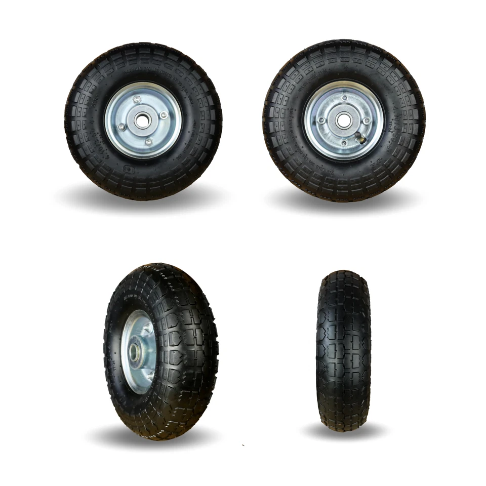 2 x Frosal Rad Sackkarre Sackkarrenrad Bollerwagen Luftrad 4.10/3.50 - 2 Reifen - Bild 4 von 4