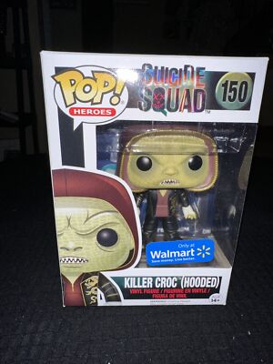 FunkoPop！150 KILER CROC hooded Funko Pop Heroes Suicide Squad Killer Croc (Hooded) #150