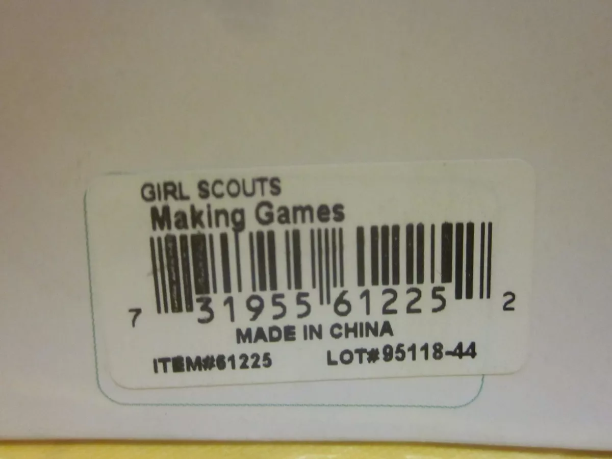 Brownie Making Games Badge