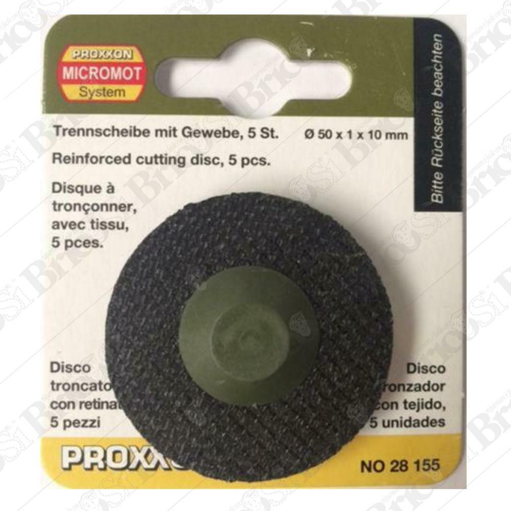Micro set 5 dischi per smerigliatrice troncatore Proxxon MicroMot 28155