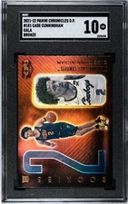 2021-22 Panini Chronicles DP #181 Cade Cunningham GALA BRONZE SGC 10 GEM MINT RC