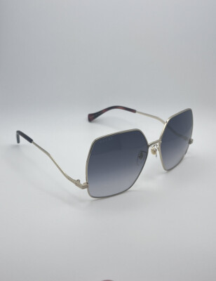 Gucci GG1005S Gold/Grey Shaded (002) Sunglasses for sale  display picture 1