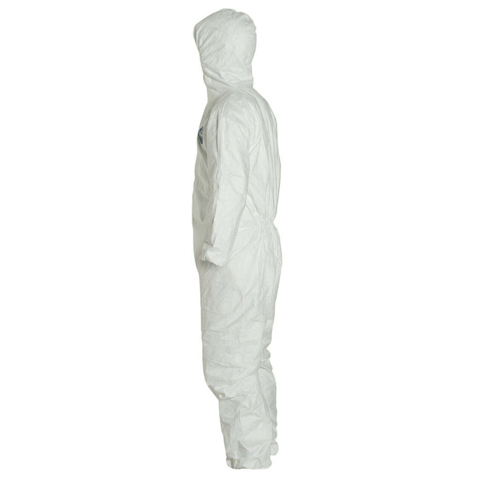 DuPont Tyvek Coverall Suit With Hood & Booties – Size M To 5XL – Protective Disposable Suit