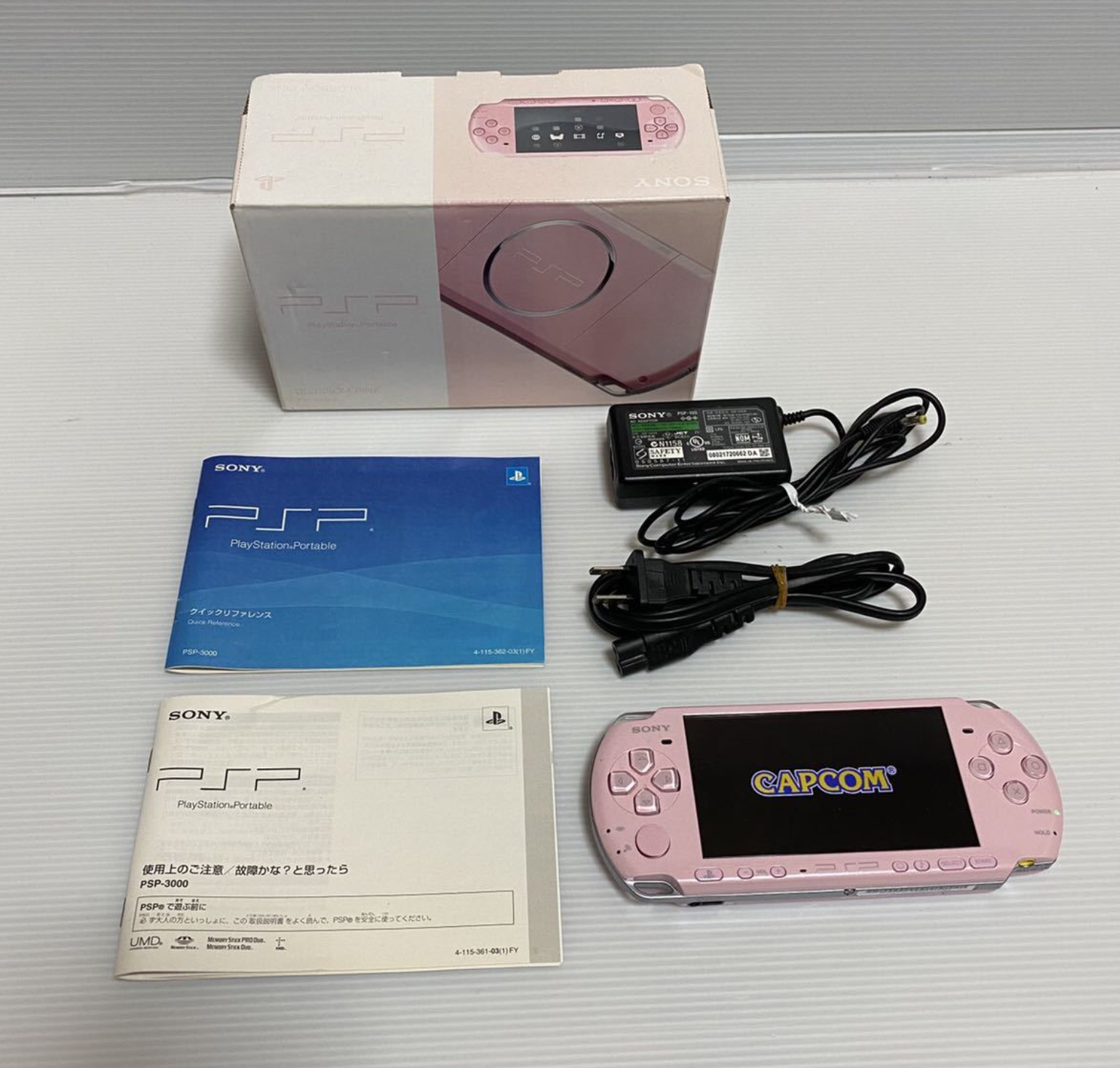 Sony Playstation Portable PSP 3000 Series Handheld Gaming Console System  (Pink) (Renewed)