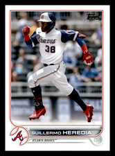 2022 Topps Guillermo Heredia  Atlanta Braves #610 Centered Mint