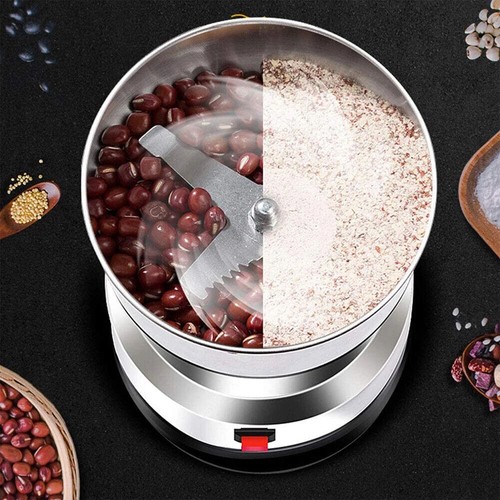 10X Electric Coffee Bean Grinder Nut Seed Herb Grind Spice Crusher Mill Blender - Picture 6 of 10