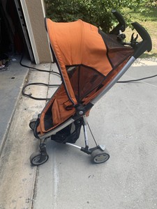 quinny stroller orange